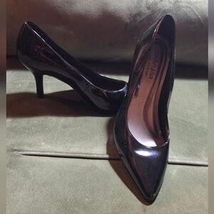 ComfortPlus Patent Pumps Size 10 Wide